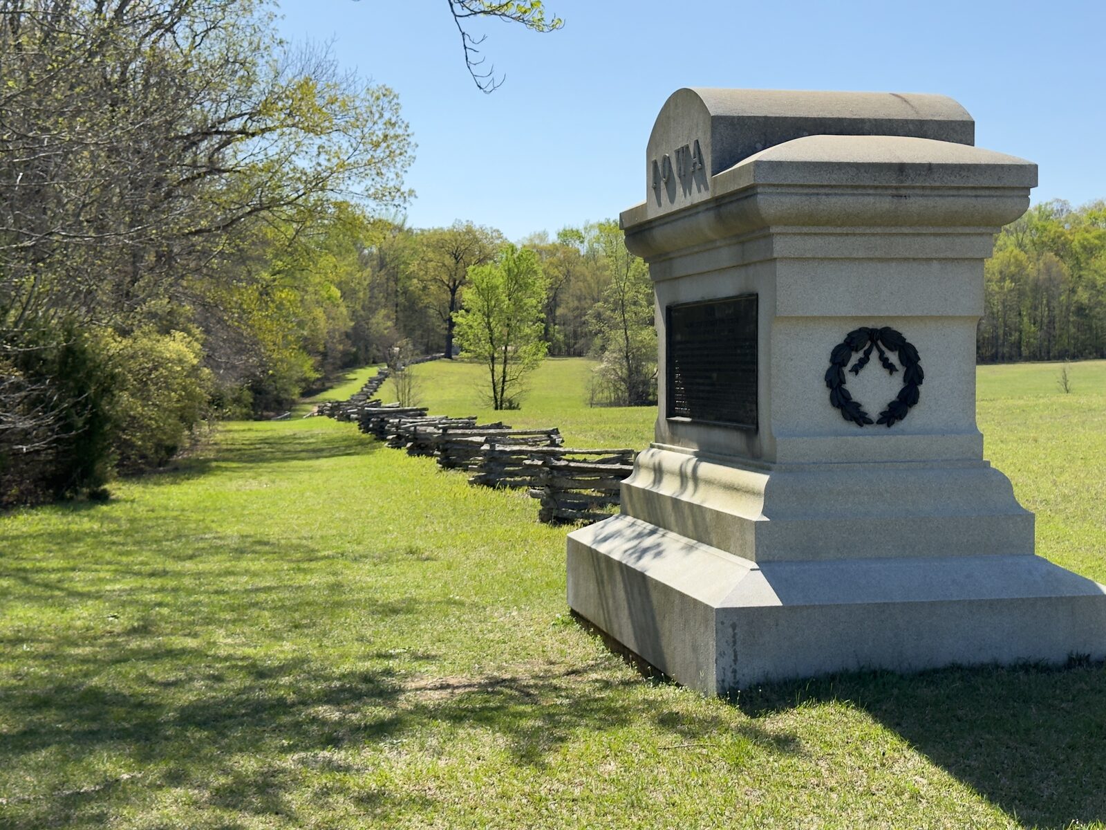 The Sunken Road, Shiloh National Military Park.